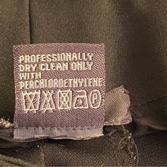 Per se Women's Size 8 Wool Blend Black Pants - Picture 9 of 11